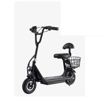 Kids Electric Scooter With Seat LED Light 350W Motor Scooter For Kids