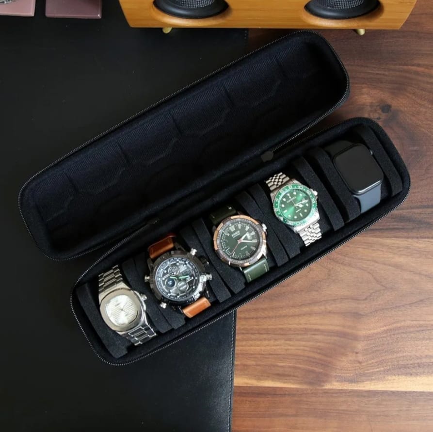 5-Slot Watch Storage Box