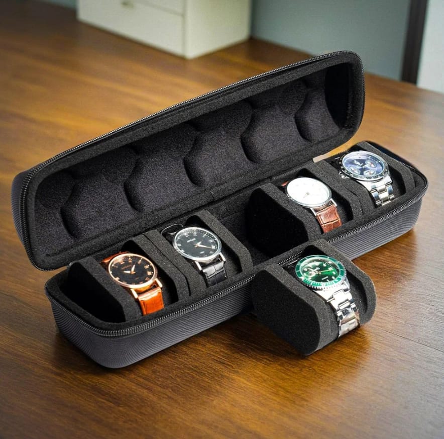 5-Slot Watch Storage Box