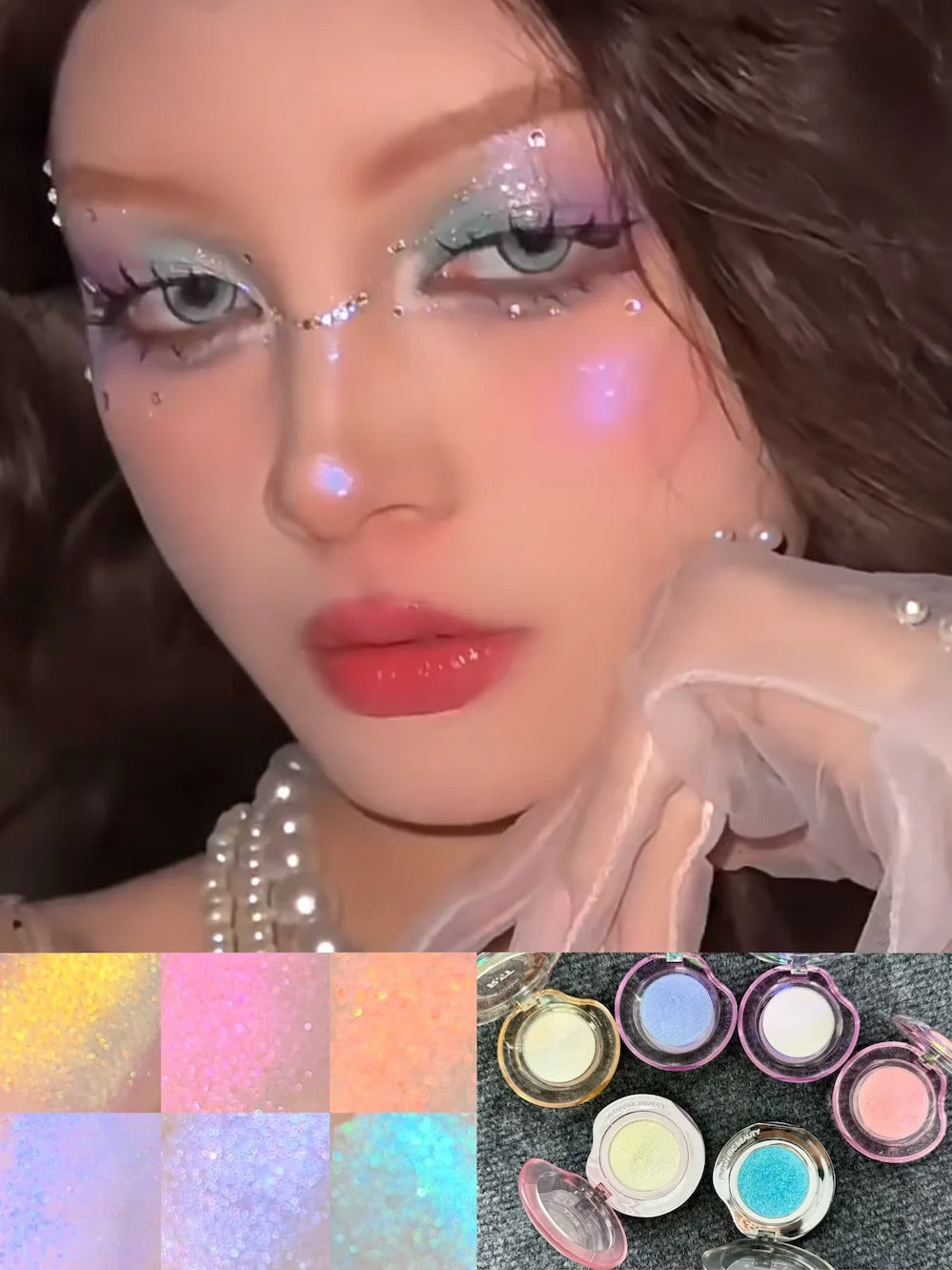 Shiny Face Brightening Integrated Plate ROMATIC Makeup