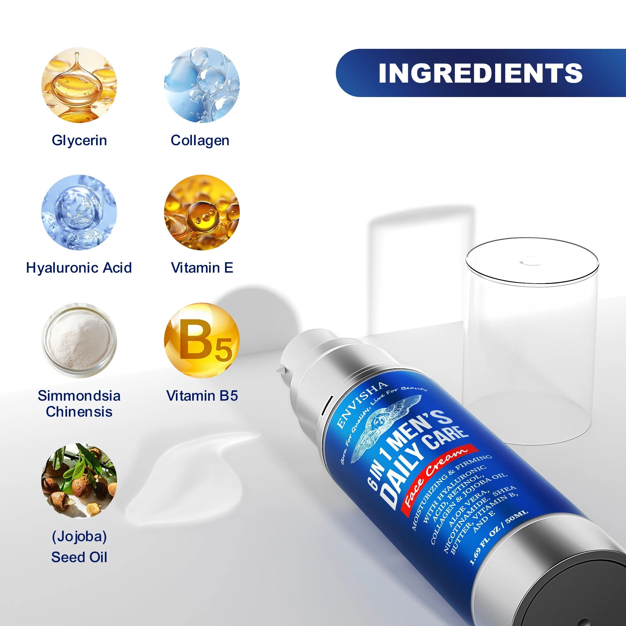 Men's Face Skin Care Cream Anti-aging