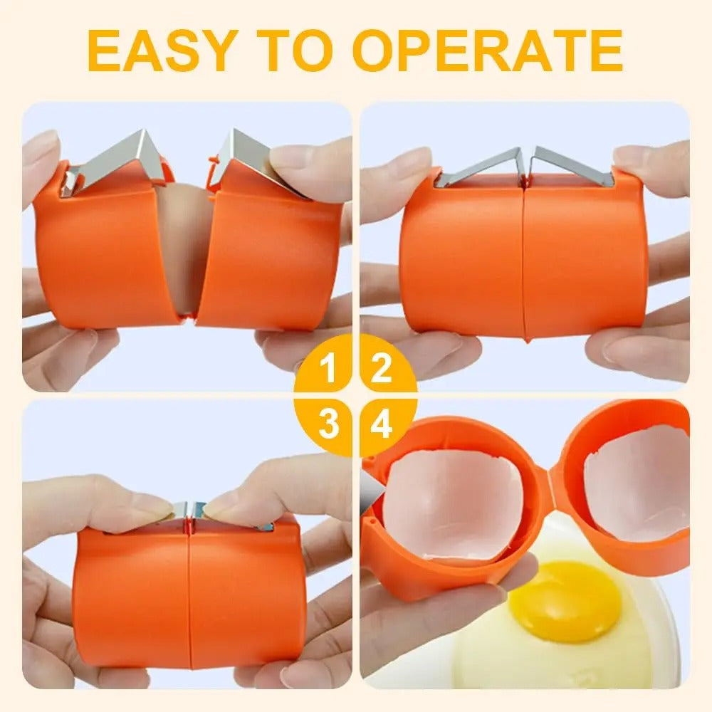 1/2pcs Egg Shell Cutter Separator