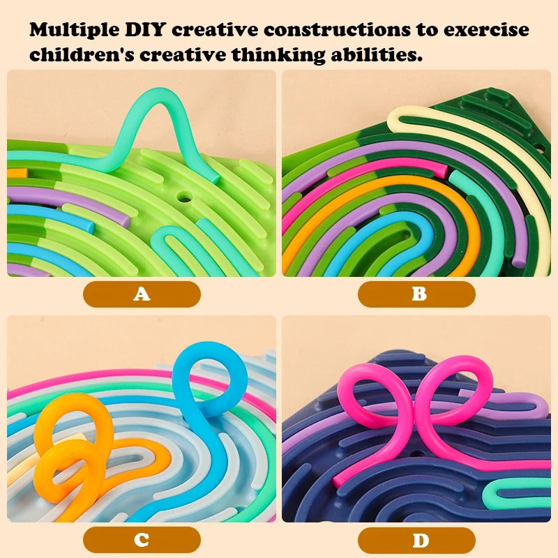 Sensory Activity Board For Boys And Girls To Relieve Stress,