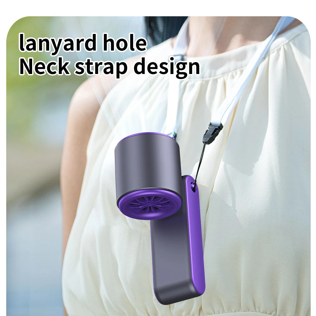 Semiconductor Refrigeration Ice Pack Handheld Electric Fan