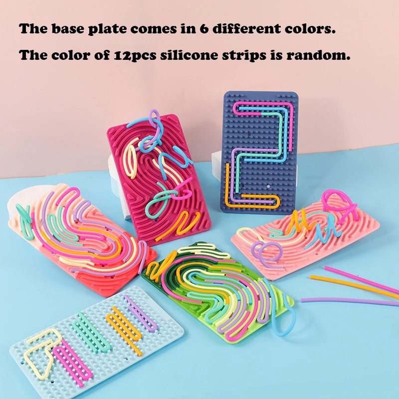 Sensory Activity Board For Boys And Girls To Relieve Stress,